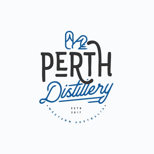 Handwritten brand with the title 'Custom Hand Lettering Logo'