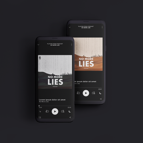 Artistic artwork with the title 'Graphics for a apocalyptic cyber security podcast'