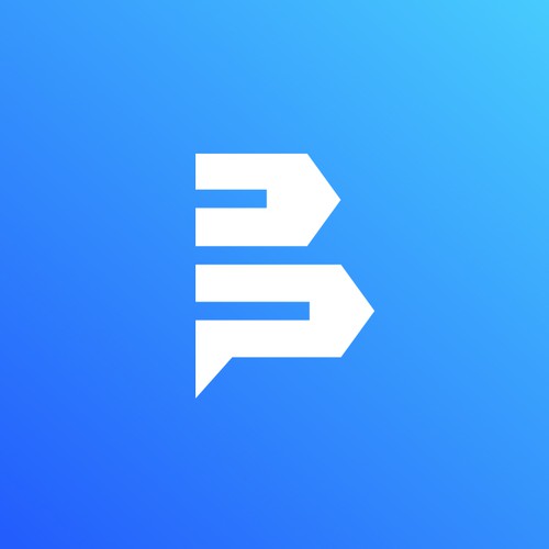 Management brand with the title 'Modern Construction Logo Mark'