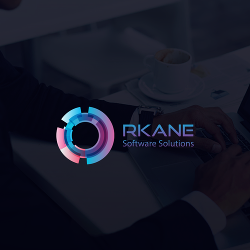 Computer brand with the title 'RKane Logo Design'