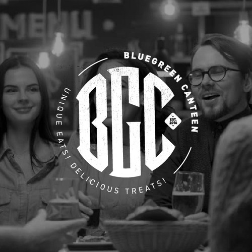 Hip logo with the title 'Logo design for BCG'