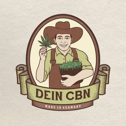 Farm logo with the title 'Farmer'