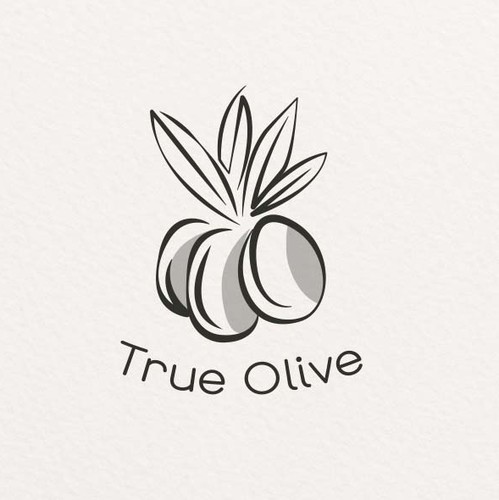 Oil logo with the title 'Simple, but sophisticated Olive Logo Design'