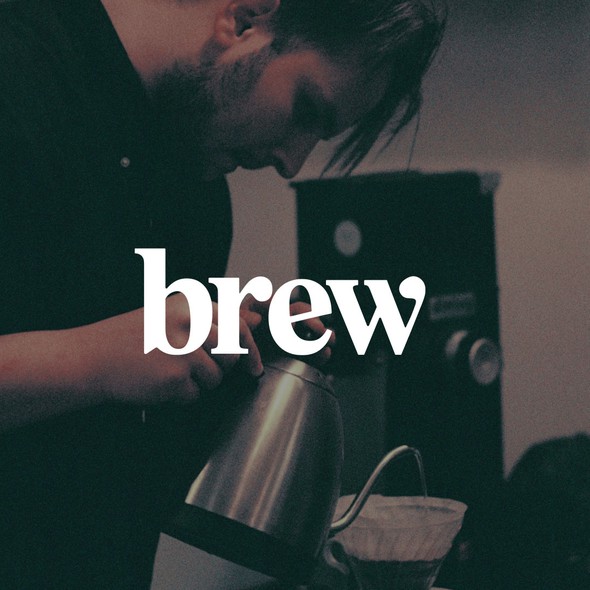 Food design with the title 'Brew'