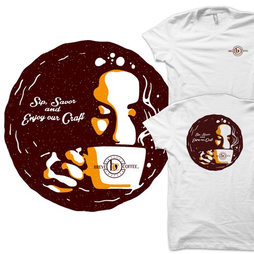Coffee t-shirt with the title 'Coffee Time'