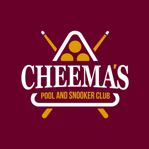 Pool logo with the title 'Logo Cheemas'