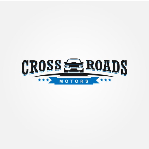 Road logo with the title 'Car logo'