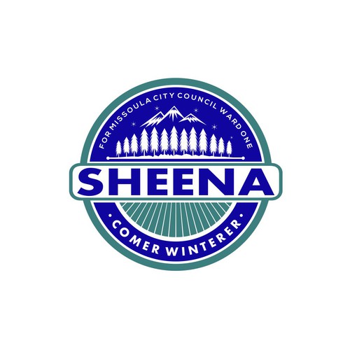 Politics logo with the title 'SHEENA Comer Winterer'