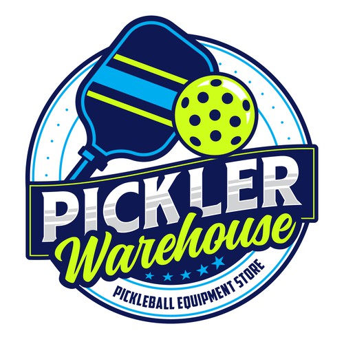 Pickle design with the title 'Pickler Warehouse'