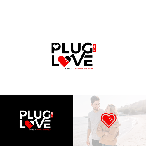 Dating app logo with the title 'PLUG FOR LOVE'