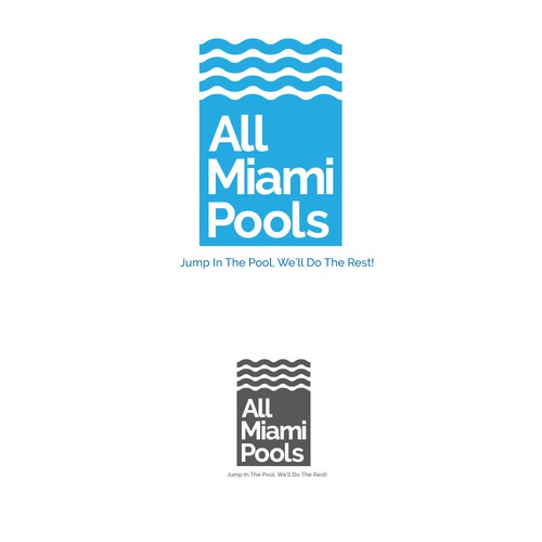 Miami design with the title 'All Miami Pools'