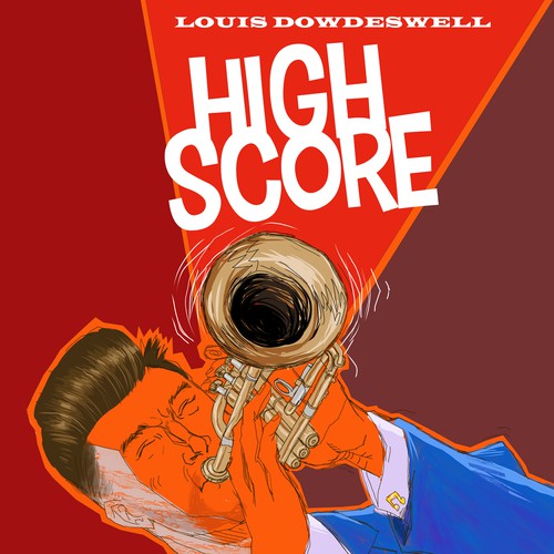 Album artwork with the title 'Cover proposal for musician'