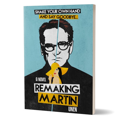 Novel book cover with the title 'Book cover'