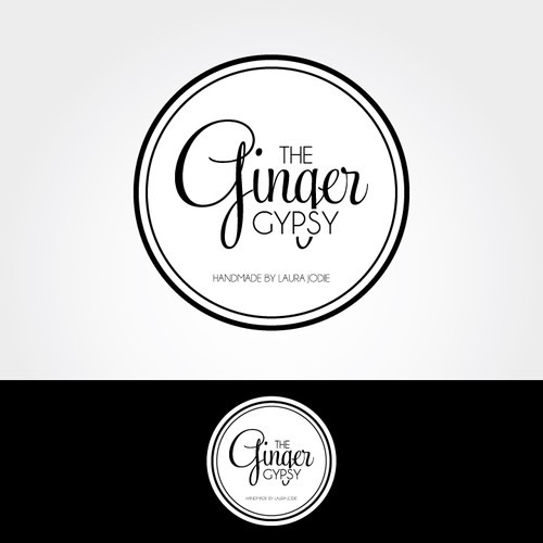 Gypsy logo with the title 'The Ginger Gypsy needs a new logo'