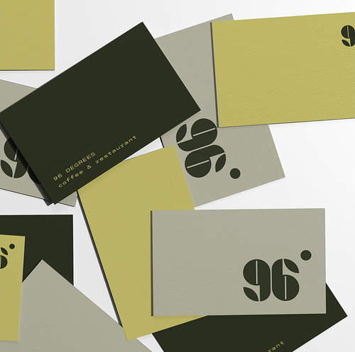 Coffee brand with the title 'Coffee shop and restaurant logo'