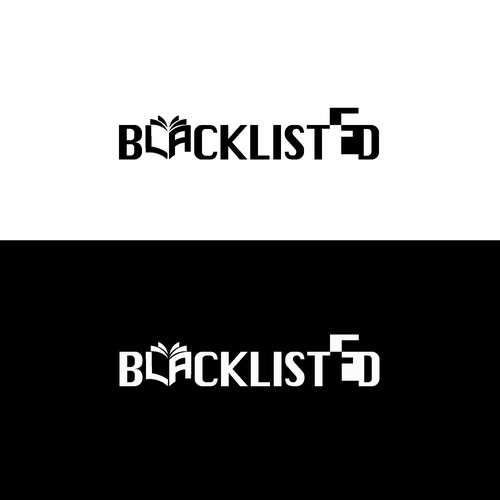 Loud design with the title 'Bold Logo for Blacklisted'