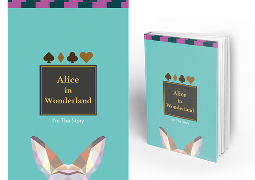 Children's book cover with the title 'Vintage design for Childbook '