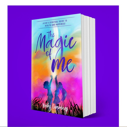 Comic book cover with the title 'Cover design for children's book'