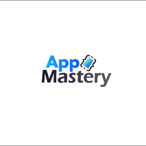 Glossy logo with the title 'Logo for an app development company'
