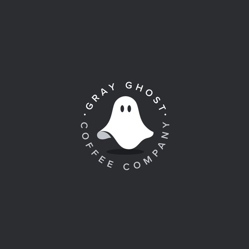 Spooky design with the title 'Spooky logo to appeal to premium coffee drinkers'