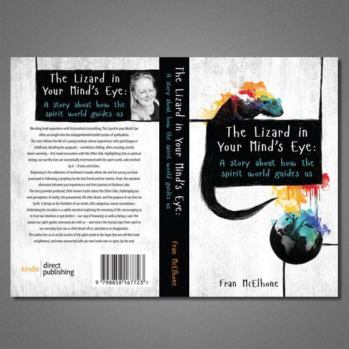 Colorful book cover with the title 'Book cover'