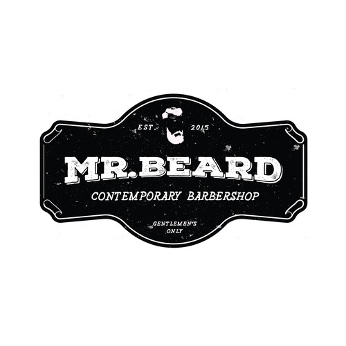 Hip logo with the title 'logo for mr. beard'