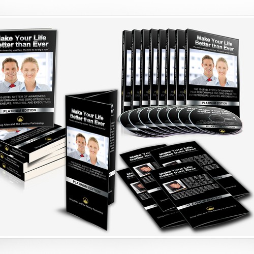 DVD cover design with the title 'Destiny Partnership'