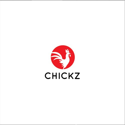 Hamburger logo with the title 'Chickz'