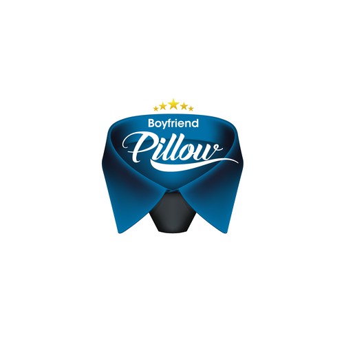 Soft logo with the title 'Comfort design concept for pillow brand.'
