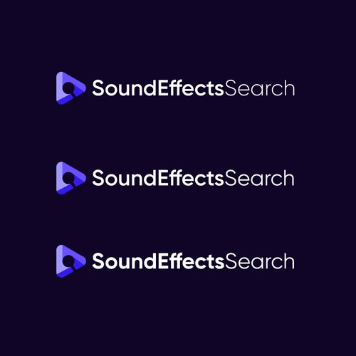 Browser logo with the title 'Logo designed for Sound effect search company'
