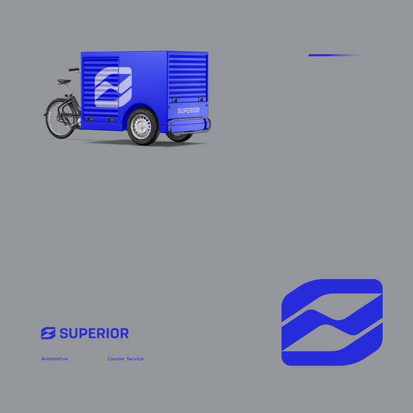 Mail logo with the title 'Superior Delivery Services'