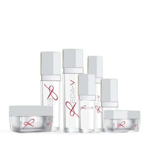 Packaging logo with the title 'Reda-V logo'