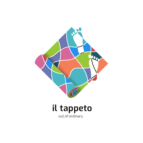 Rug logo with the title 'il tappeto (the carpet)'