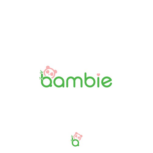 Iconic logo with the title 'Bambie logo'