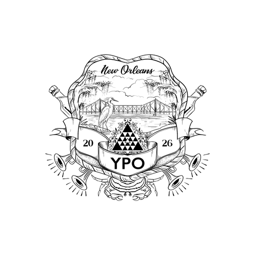 Music t-shirt with the title 'YPO 2026'