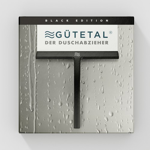 Retail box packaging with the title 'Packaging contest winner'