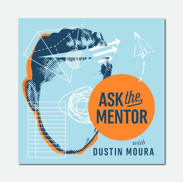 Leadership logo with the title 'Ask the Mentor Podcast "Cover Art"'