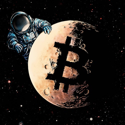 Moon artwork with the title 'To The Moon'