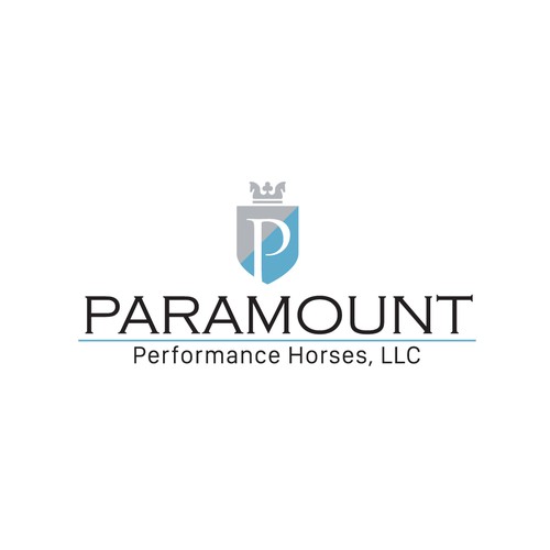 Rich logo with the title 'Horse crown concept for Paramount.'