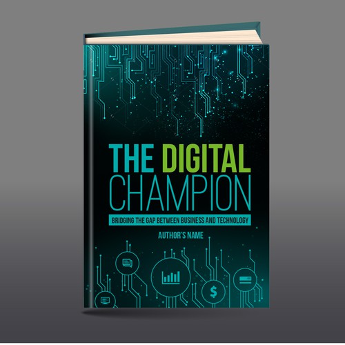 Digital book cover with the title 'Book Cover'