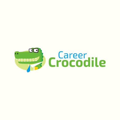 Smile brand with the title 'Career crocodile'