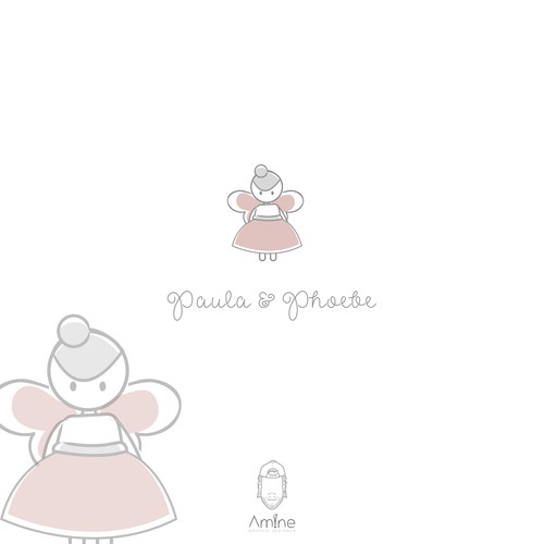 Fairy design with the title 'Little Fairy Logo'