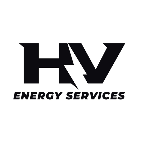 Electrical logo with the title 'HV - Energy Services'