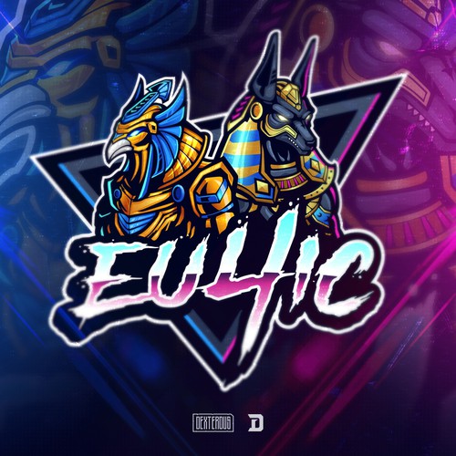 Esports logo with the title 'Logo for EU4IC E-sports'
