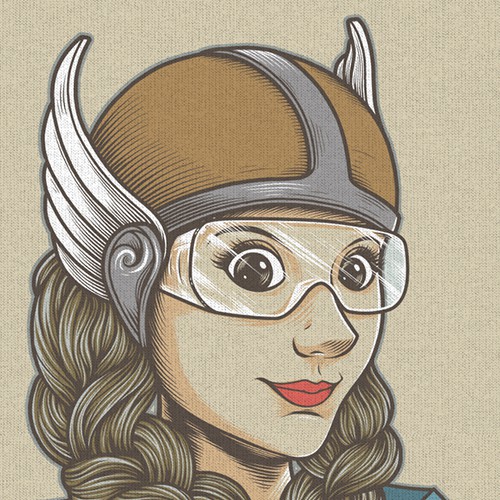 T-shirt with the title 'Jane Vandal'