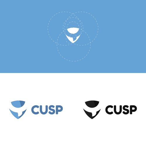 Messenger logo with the title 'Clean logo for secure  messagung site'