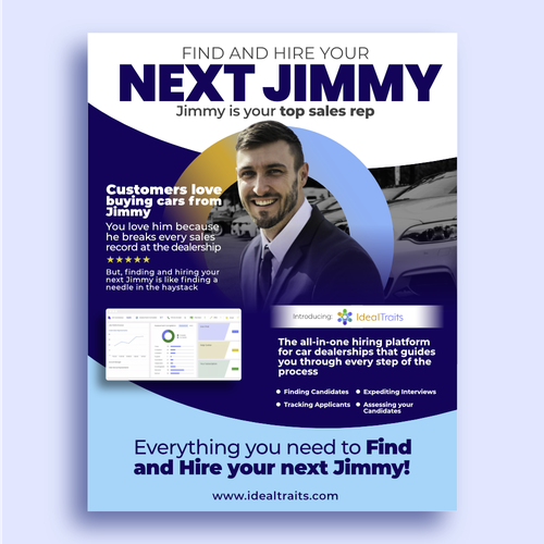 Photo editing design with the title 'Advertising design'