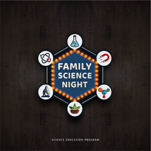 Midnight logo with the title 'Logo for Children Science Event'