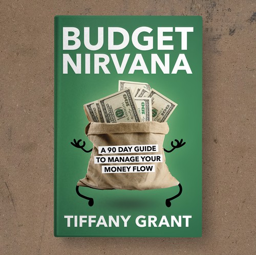 Budget design with the title 'Budget Nirvana Book Cover'