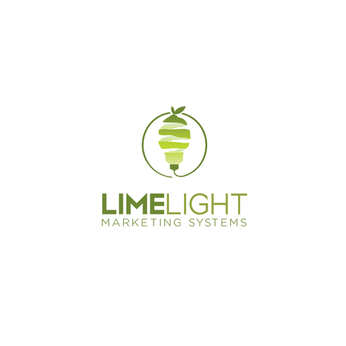 Lime design with the title 'Limelight Marketing'